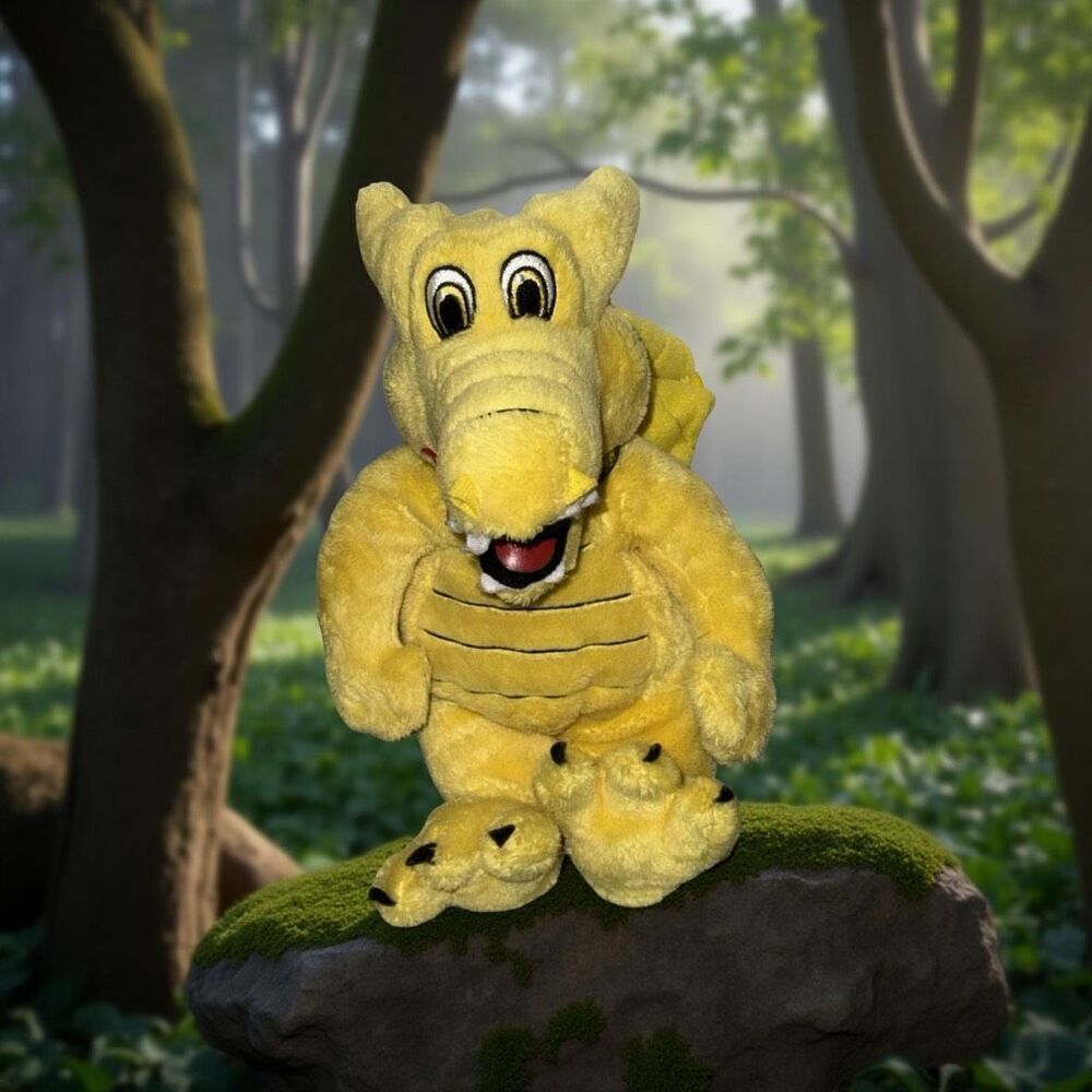 Cambria Quartz Comoany Cambi Yellow Dragon Plush Stuffed Animal 8” P1